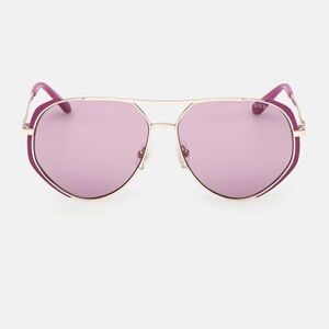 Guess Pink Aviator Sunglasses